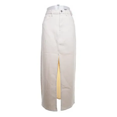 Denim skirt (White) from Jan n June Organic cotton, Elastane