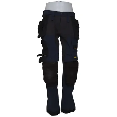 Work pants (Blue, Black) from Snickers Workwear Elastane, Polyamide, Polyester