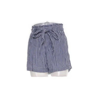 Korte broek (ONLMANHATTAN LIFE STR DNM PAPRBAG SHORTS) van ONLY Blue Denim Katoen