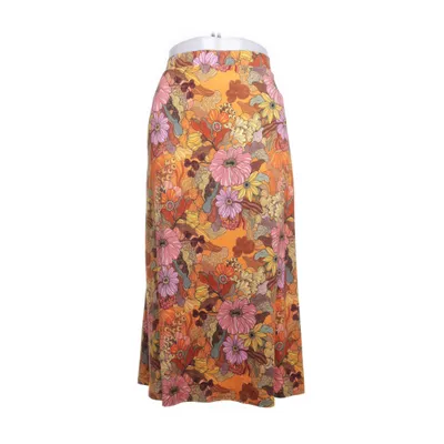 Maxi rok (Oranje, Meerkleurig) van Cissi och Selma Viscose, Elastaan