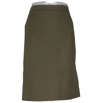 Kjol (Grön) från Essential by Noa Noa Bomull, Elastan, Polyester, Viskos