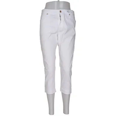 Three-quarter pants (White) from Canard Collection Cotton, Elastane