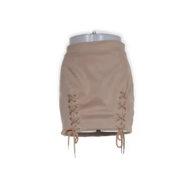 Rok (Beige) van Vestidos Katoen, Elastaan, Polyester