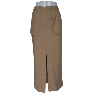 Maxi nederdel (Beige) fra Viktoria Chan Polyester, Uld