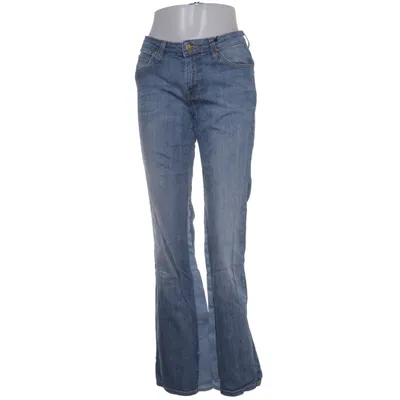 Jeans (Blå) från Lee Bomull, Elastan