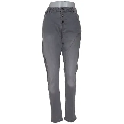 Jean (Gris) de DeVal Woman Coton, Élasthane