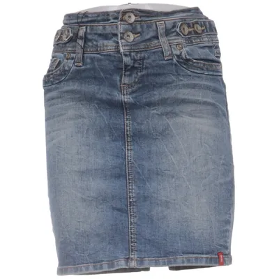 Jeansnederdel (Blå) fra EDC by ESPRIT