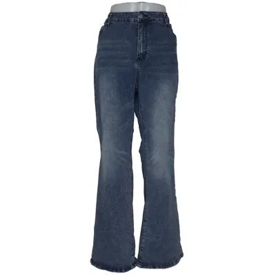 Jeans (Blau) von Romwe Baumwolle, Elasthan, Polyester