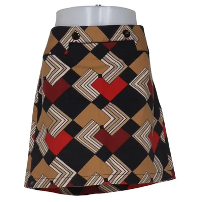 Rok (Zwart, Rood, Beige) van Ann Taylor Loft Katoen