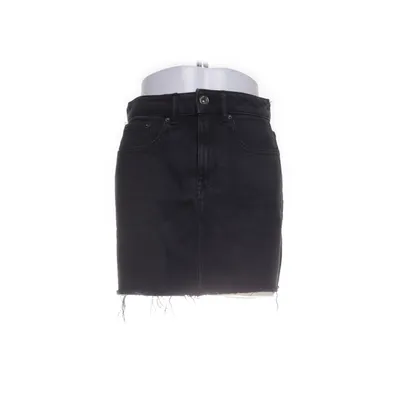 Denim skirt (Black) from Zara Authentic Denim by TRF Cotton