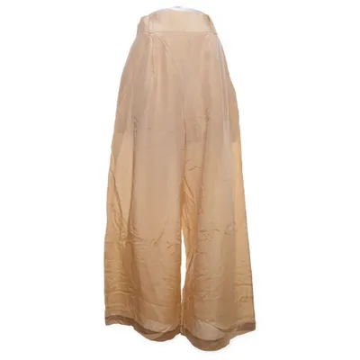 Palazzo broek (Beige) van H&M Premium Quality Lyocell, Zijde