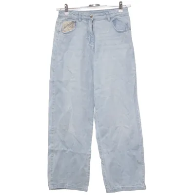 Jeans (Blå) från Yigga Elastan, Ekologisk bomull, Polyester