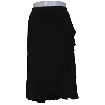 Wikkelrok (Zwart) van Happy Holly Elastaan, Viscose
