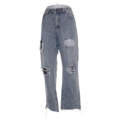Jeans (Blå) från Shein Bomull, Polyester