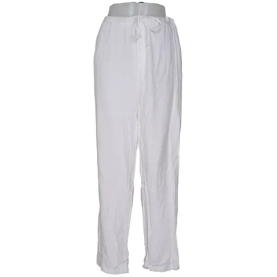 Pantalon (Blanc) de Chicoree Lin, Viscose