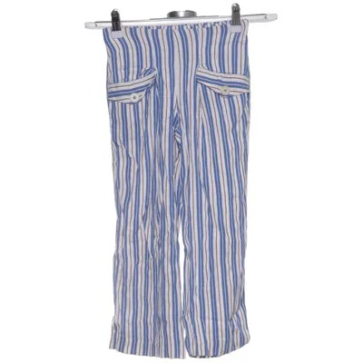 Pyjamahose (Blau, Weiß, Braun) von Zara Kids Leinen, Viskose