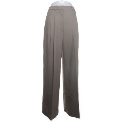 Kostuumbroek (Groen) van H&M Viscose, Wol, Katoen