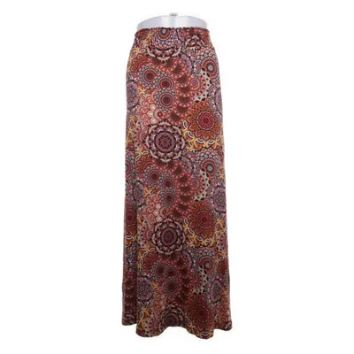 Maxi rok (Meerkleurig) van Bonprix Collection Elastaan, Viscose