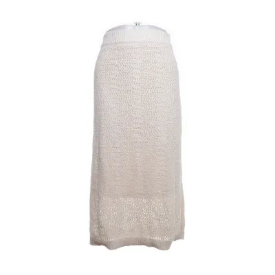 Kjol (Beige) från Design by kappAhl Bomull, Polyester