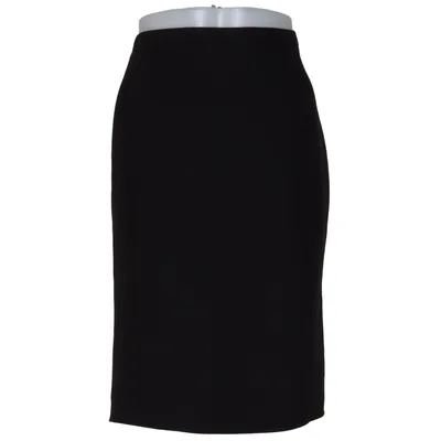Skirt (Black) from Armani Collezioni Acetate, Polyester, Silk
