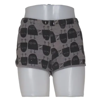 Pyjamasshorts (Grå, Svart) från Björkvin Bomull