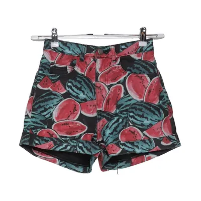 Jeans Shorts (Schwarz, Pink, Grün) von American Apparel Jeans Baumwolle, Elasthan