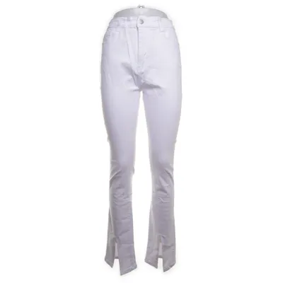 Jeans (Vit) från Redial Bomull, Elastan