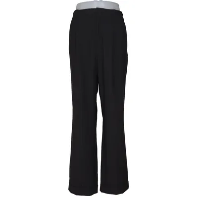 Jakkesætsbukser (Sort) fra Haggar Elastan, Polyester, Uld