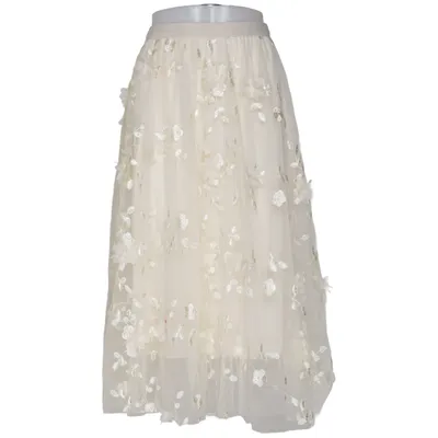 Tulle skirt (Beige) from Remix Polyester