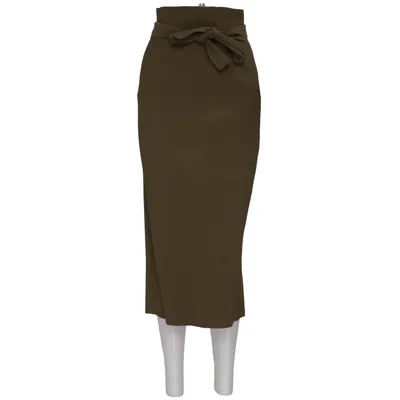 Jupe longue (Vert) de Iconic Élasthane, Polyester