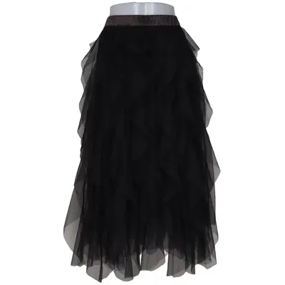 Jupe en tulle (Noir) de Summum Élasthane, Polyester, Viscose