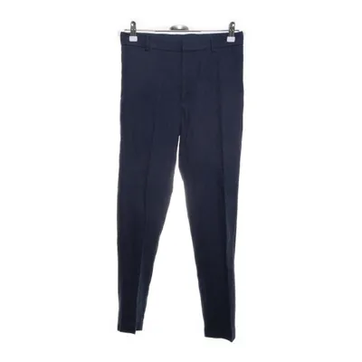 Kostuumbroek (Blauw) van H&M Katoen, Linnen, Polyester