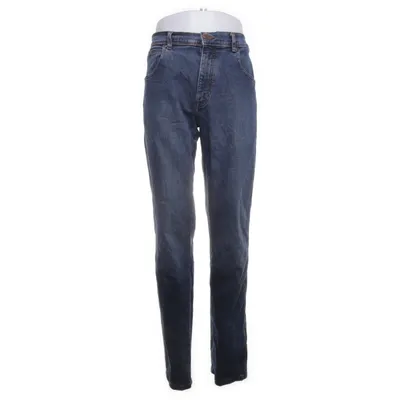 Spijkerbroek (Blauw) van Wrangler Katoen, Elastaan