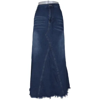Spijkerrok (Blauw) van Shein Curve Katoen, Modal, Polyester, Viscose