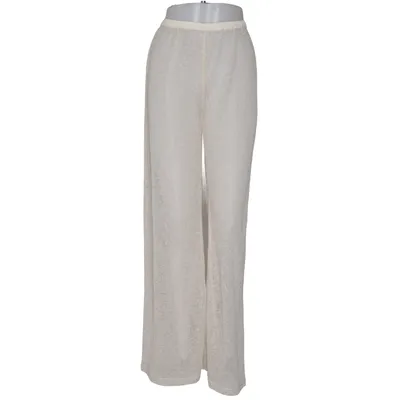 Palazzo broek (Goud) van VRG GRL Cupro, Polyester, Viscose