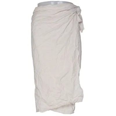 Wrap skirt (Beige) from Etam Linen, Viscose