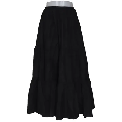 Långkjol (Svart) från Massimo Dutti Polyamid