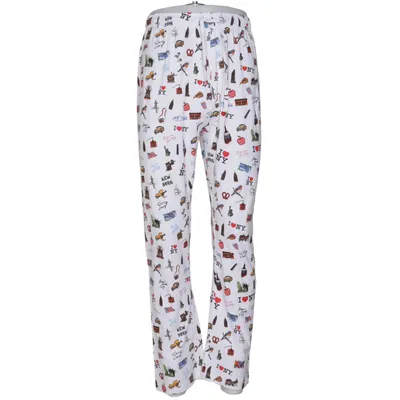 Pyjama broek (Wit, Meerkleurig) van I Love NY Katoen