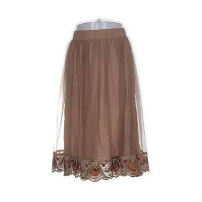 Rok (Beige, Meerkleurig) van Meisïe Polyester