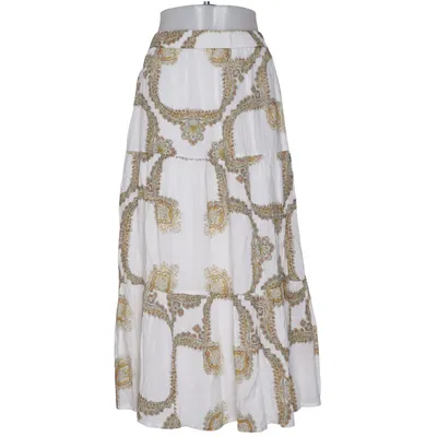 Maxi nederdel (Hvid, Gul, Brun) fra I Say Bomuld, Viscose