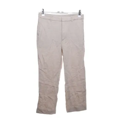Kostuumbroek (Beige) van H&M Katoen, Linnen, Polyester