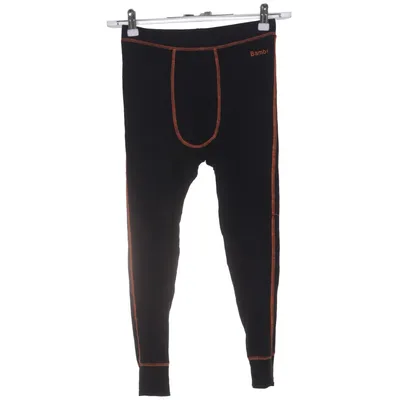 Caleçon long (Noir, Orange) de Walking Élasthane