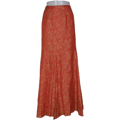 Jupe longue (Rouge, Beige) de Gössl Soie, Viscose