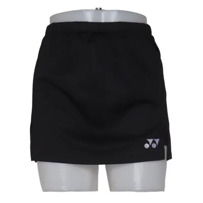 Jupe de sport (Noir) de Yonex Élasthane, Polyester