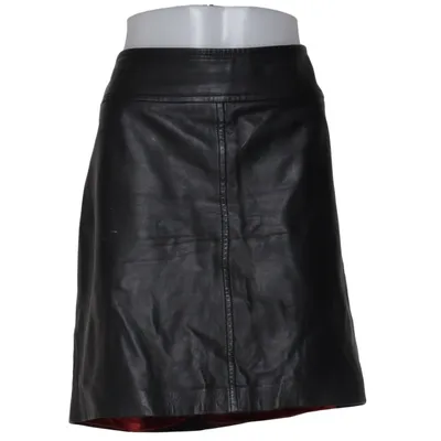 Jupe en cuir (Noir) de Lindex Cuir, Polyester