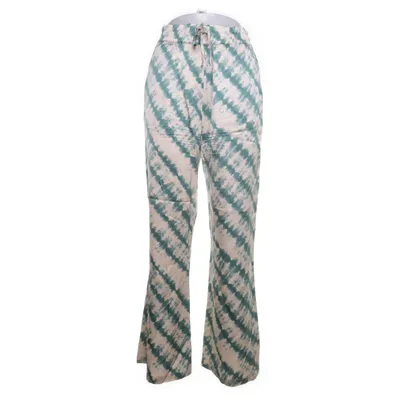 Broek (Beige, Groen) van Edited Viscose