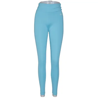 Træningsleggings (Blå, Turkis) Elastan, Polyester