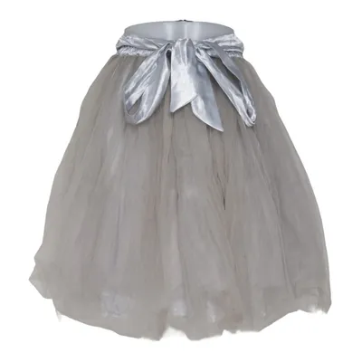 Tulle skirt (Gray) from Chicwish Cotton, Polyester