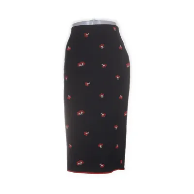 Rok (Zwart, Rood) van Victoria Beckham Katoen, Elastaan, Polyamide, Polyester