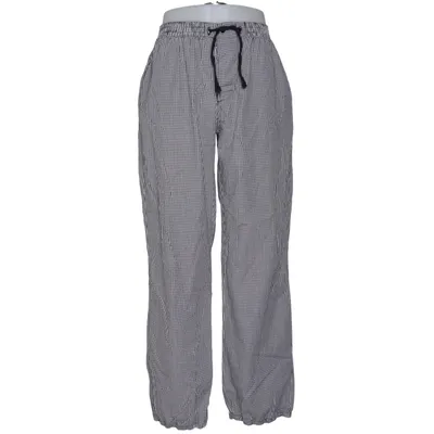 Pyjamasbyxor (Svart, Vit) från Adam Bomull